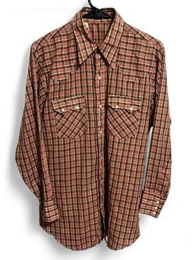 Men's Classic Plaid Button Up Shirt